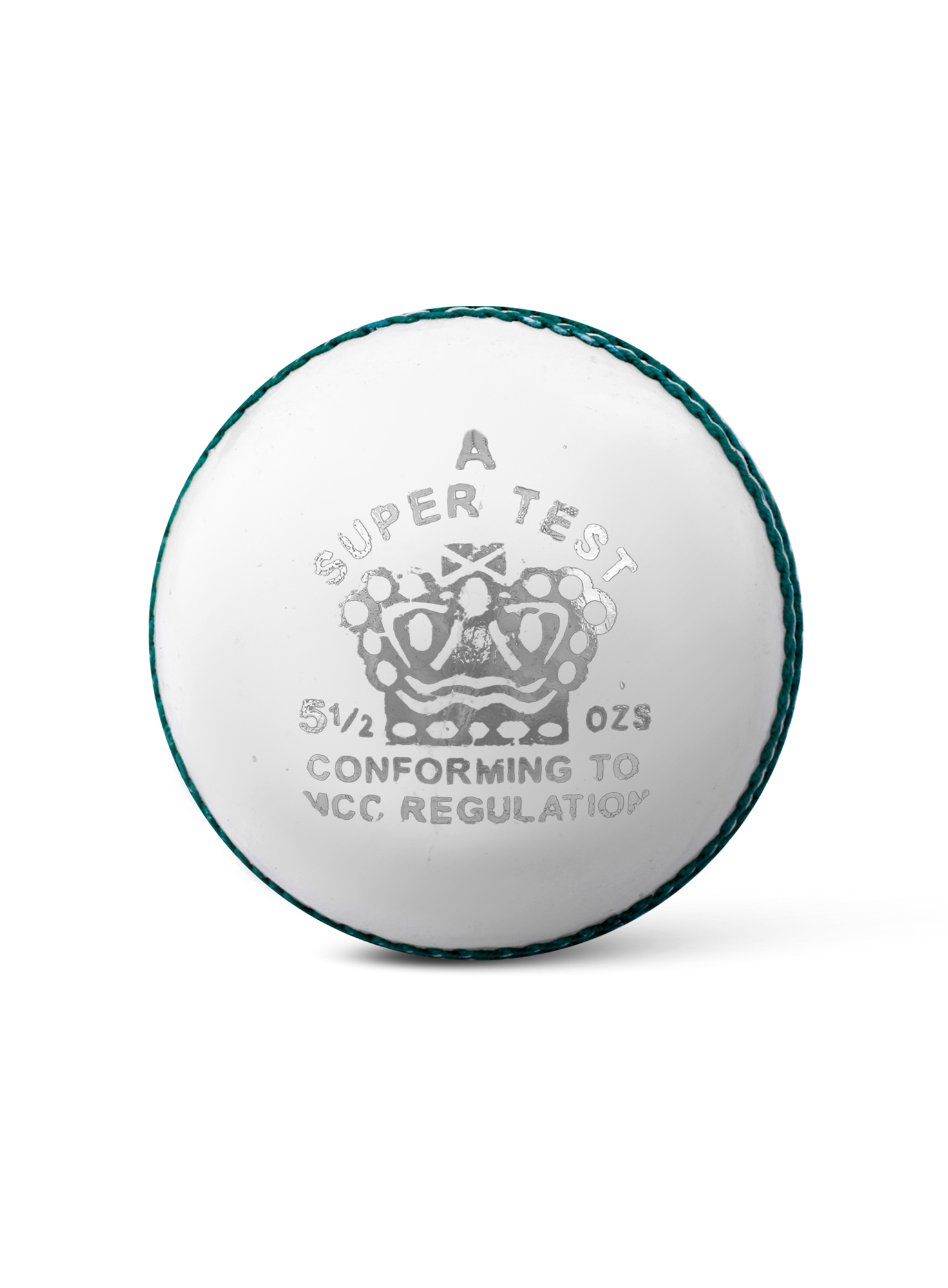 Custom White Cricket Hard Ball Design 1