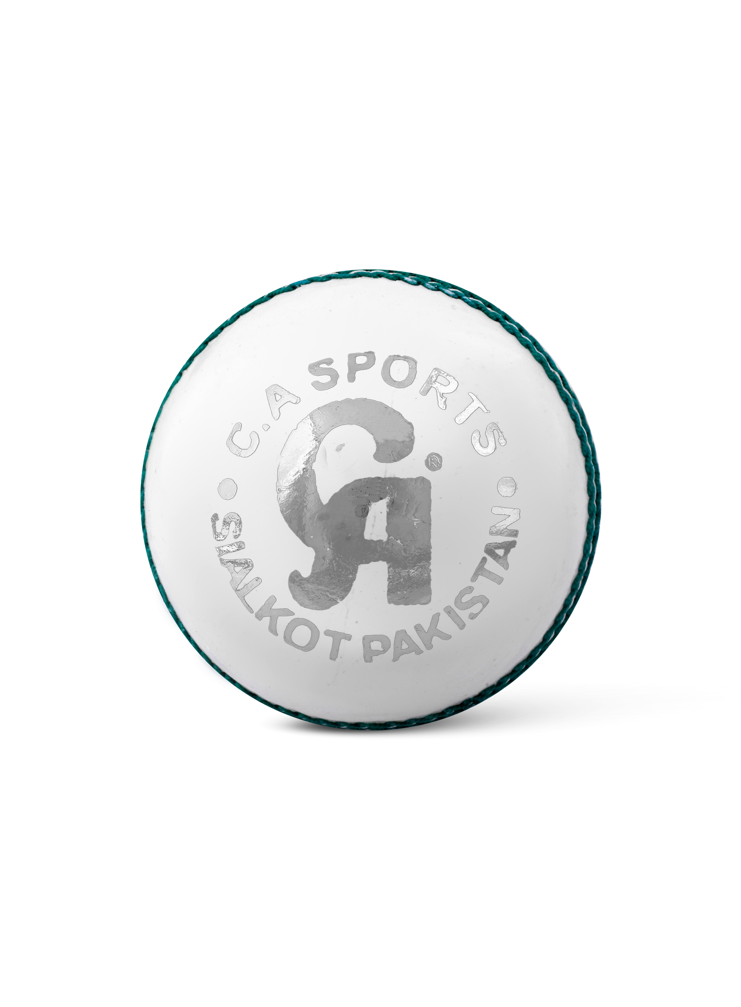 Custom White Cricket Hard Ball Design 2